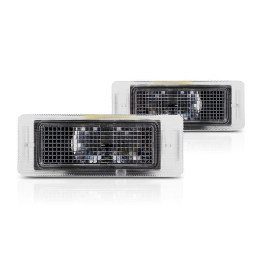 KarParts360 License Plate Light Unit Pair for GMC Acadia 2017-2019 | CAPA Certified | Replacement for GM2870100, GM2870100C
